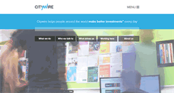 Desktop Screenshot of aboutcitywire.com